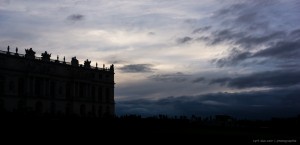 Versailles coucher soleil