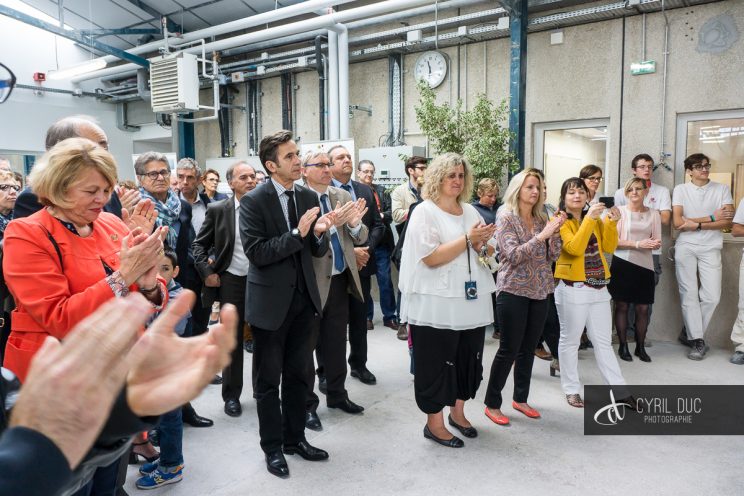 Inauguration atelier taille de pierres lycée Marcs d’Or 2