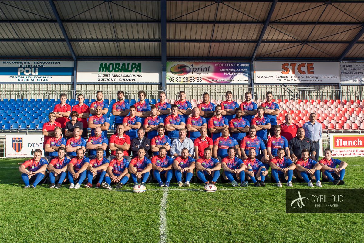 Photo officielle Stade Dijonnais 2016-2017